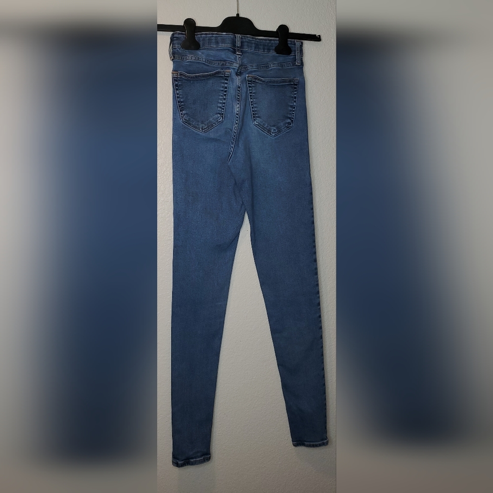TOPSHOP MOTO JAIME JEANS MID WASH - Picture 6 of 11
